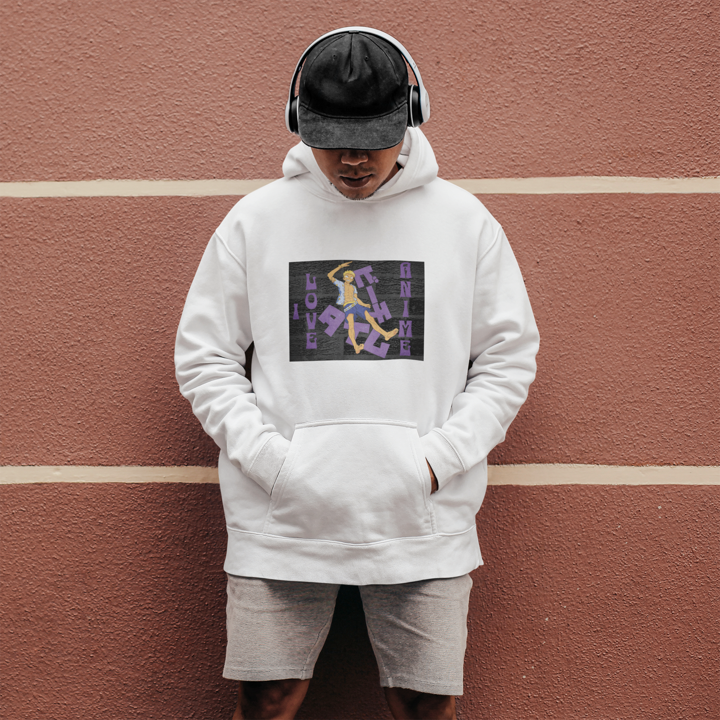 I Love Anime Hoodie