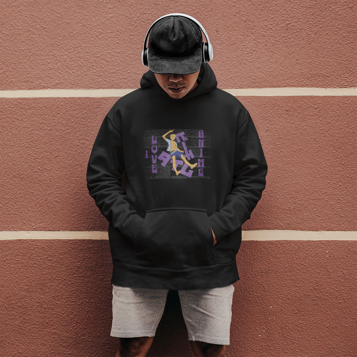 I Love Anime Hoodie