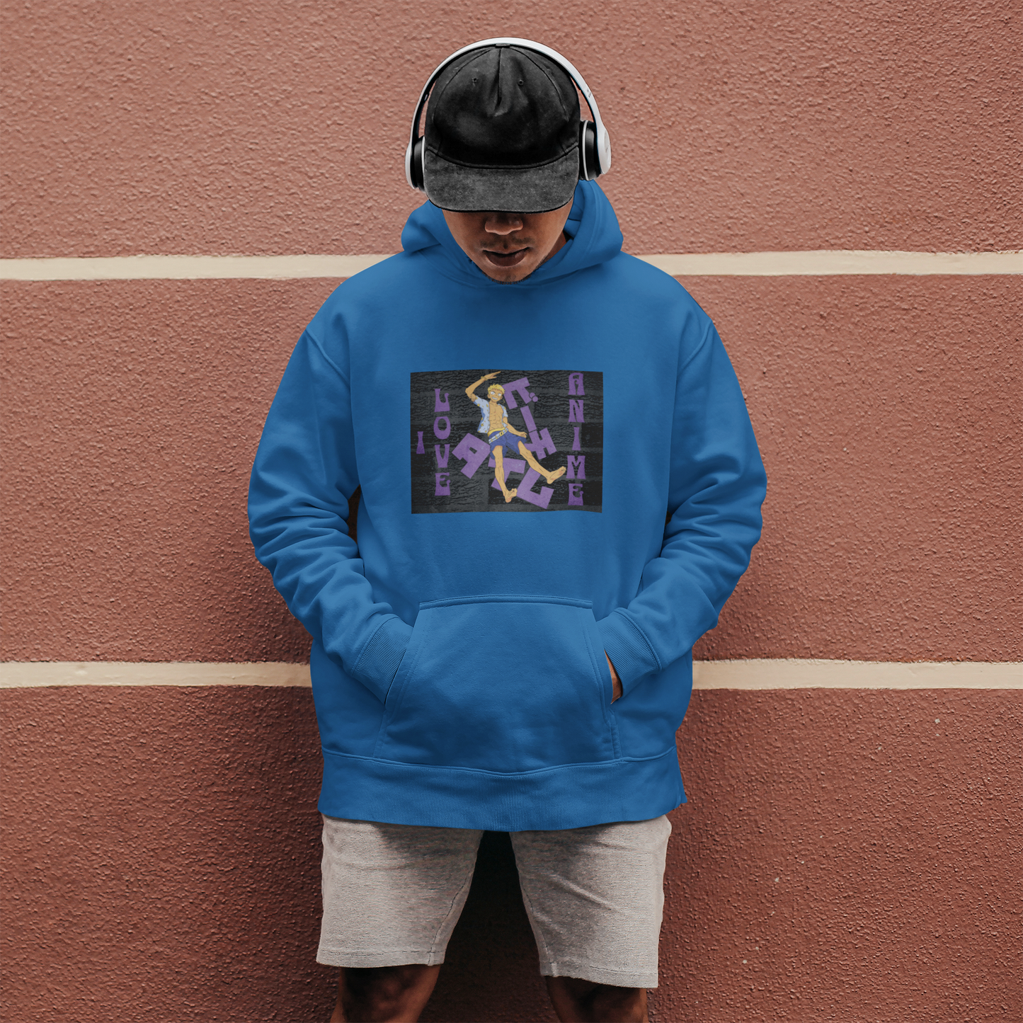 I Love Anime Hoodie
