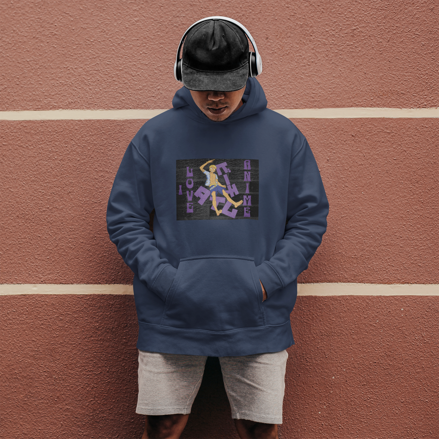 I Love Anime Hoodie