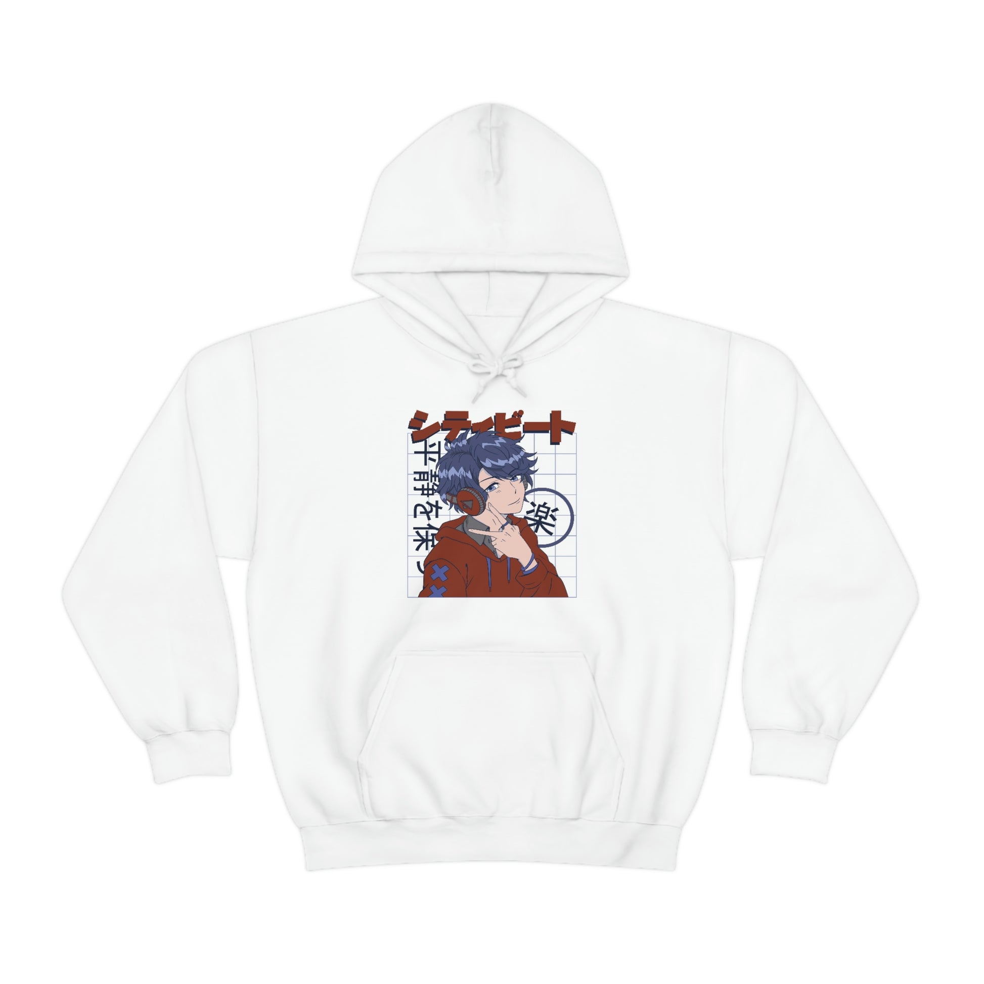 Men's white Hoodie