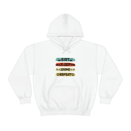 White Printed Hoodie