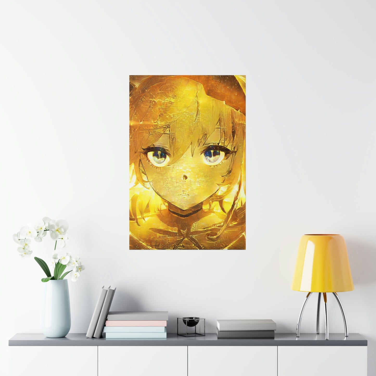 Gold Woman Poster