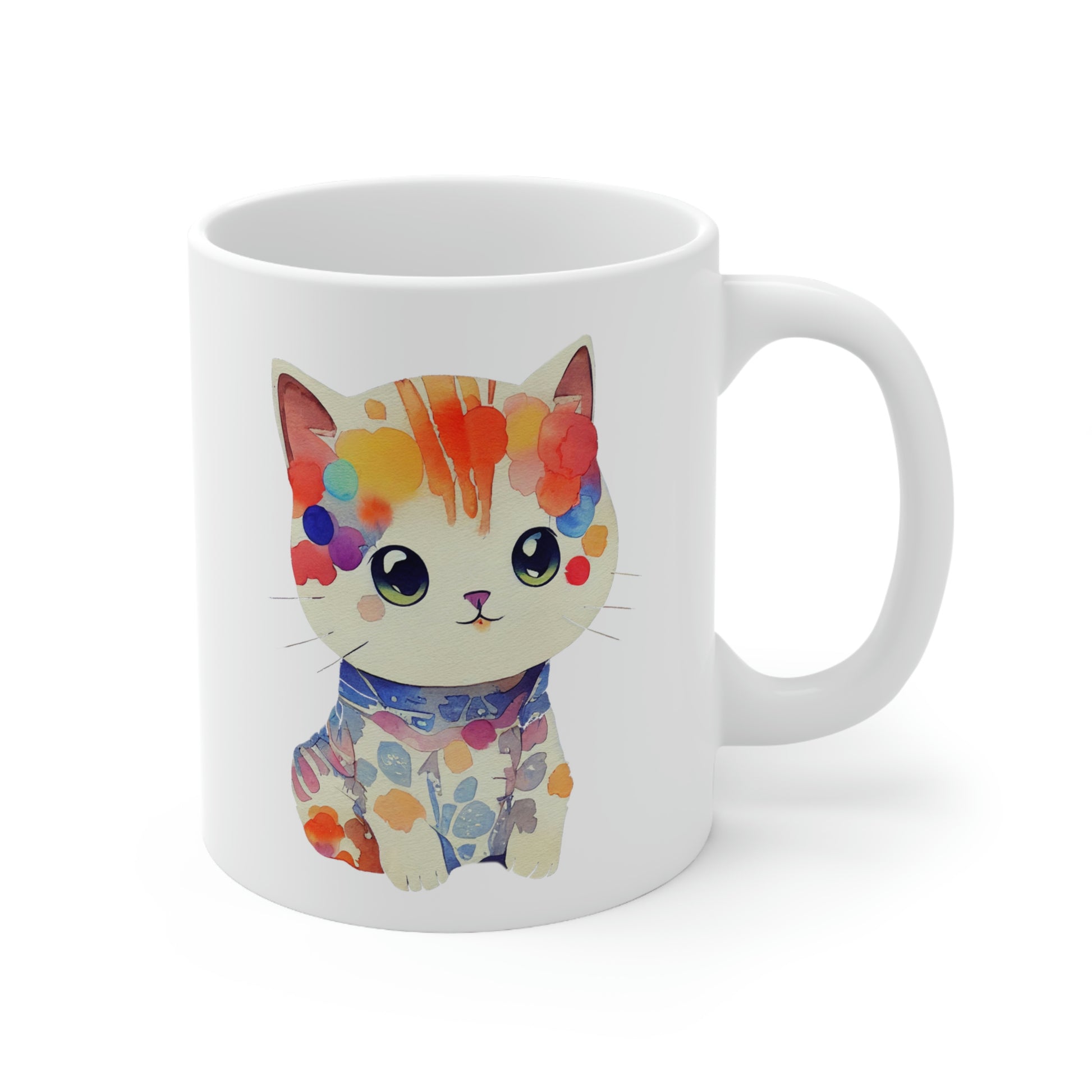 Cat Printed Mug