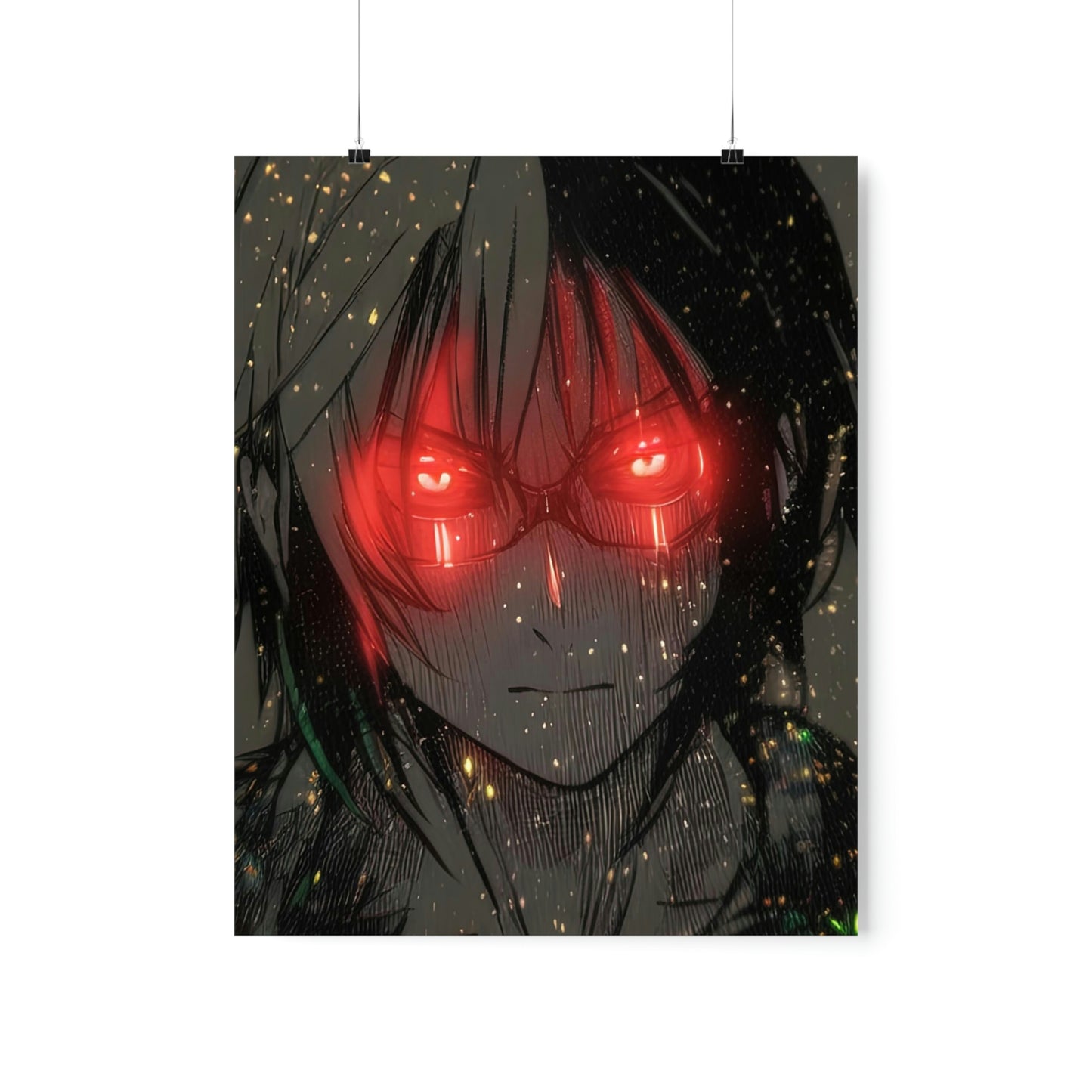 Glowing Eyes Poster