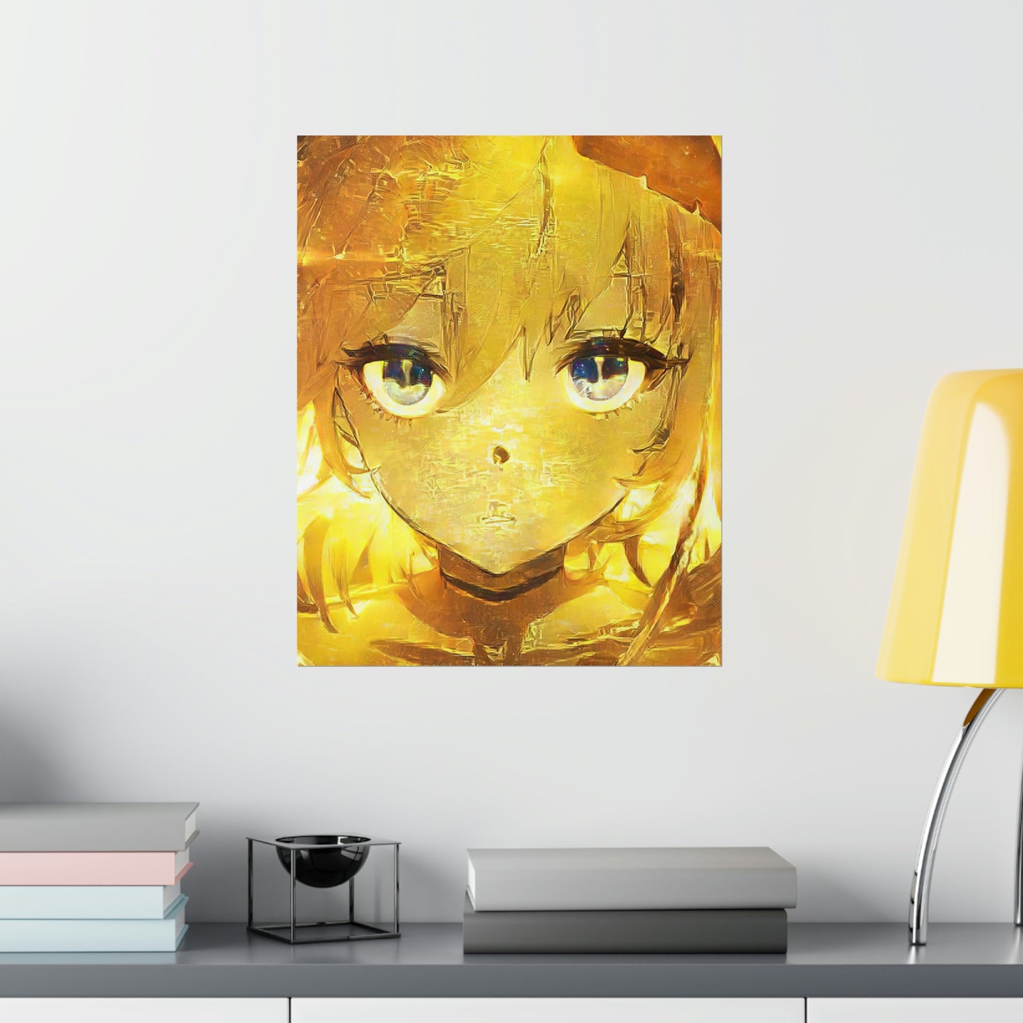 Gold Woman Poster