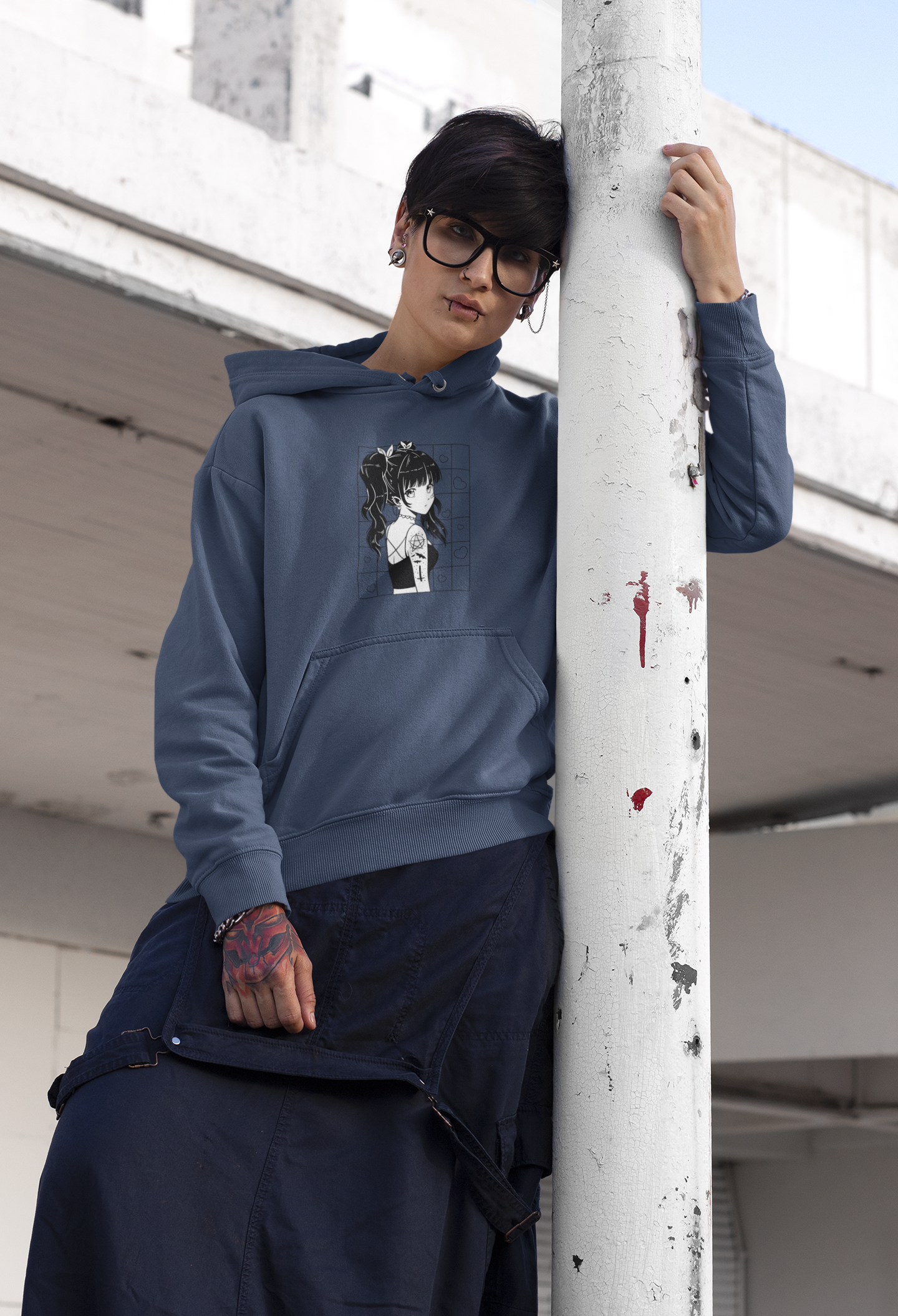 Grey Blend Hoodie