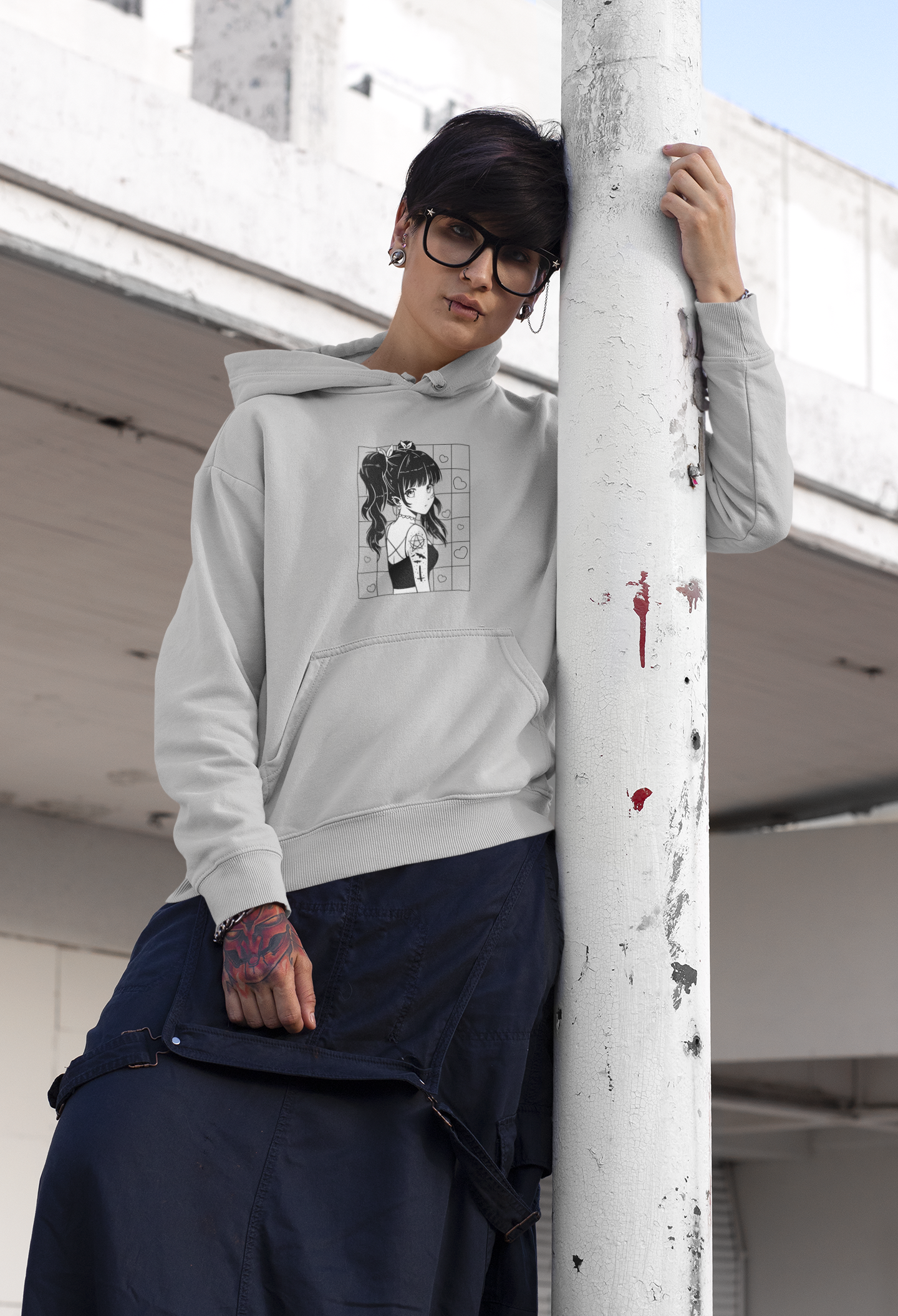 Grey Blend Hoodie