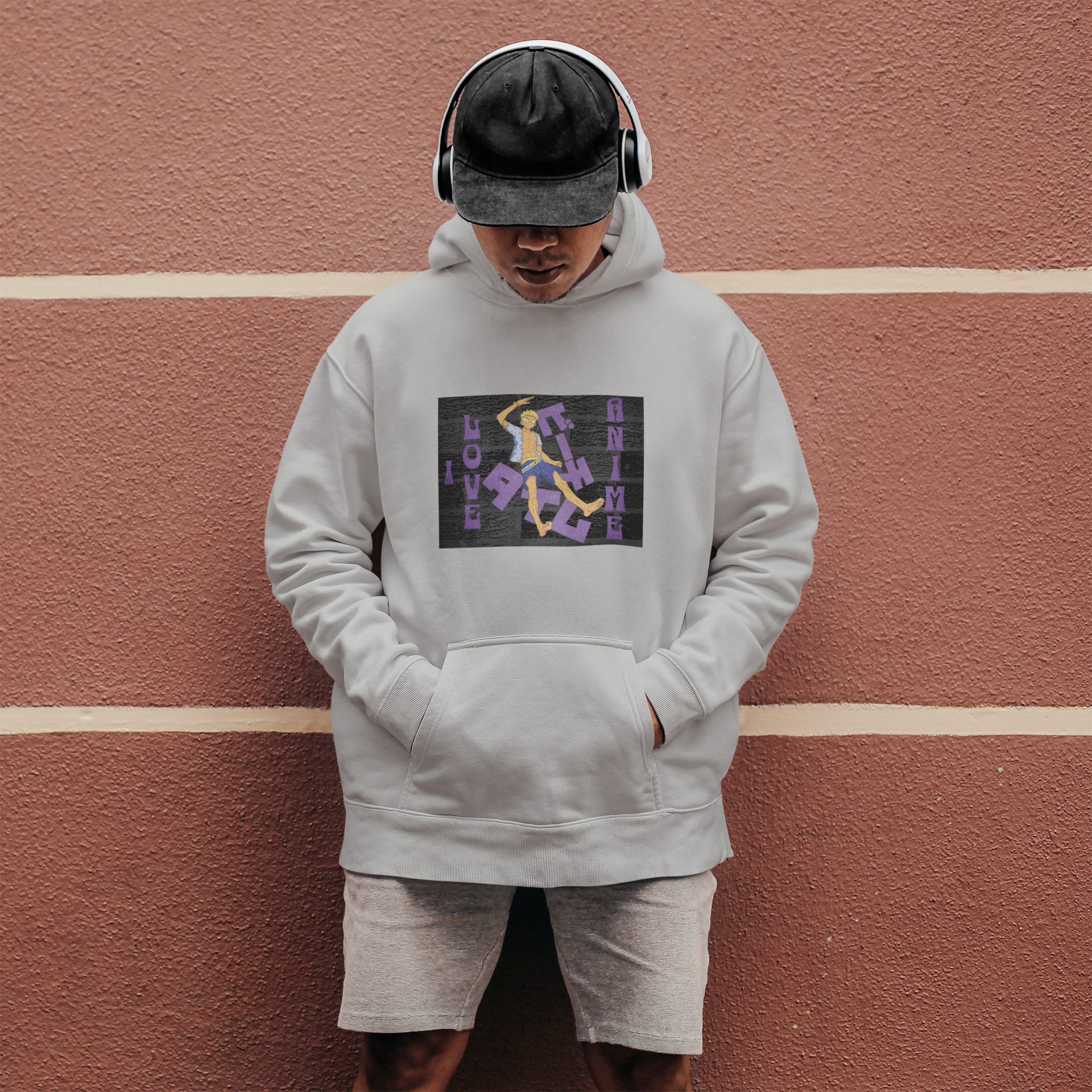 I Love Anime Hoodie